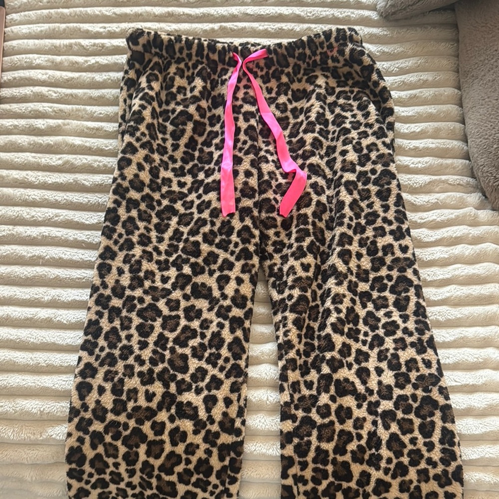 Leopard Pajama Pants